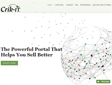 Tablet Screenshot of crik-it.com